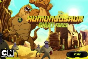 Ben 10 Humungousaur Giant Force