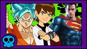 Ben 10 vs Superman Fight